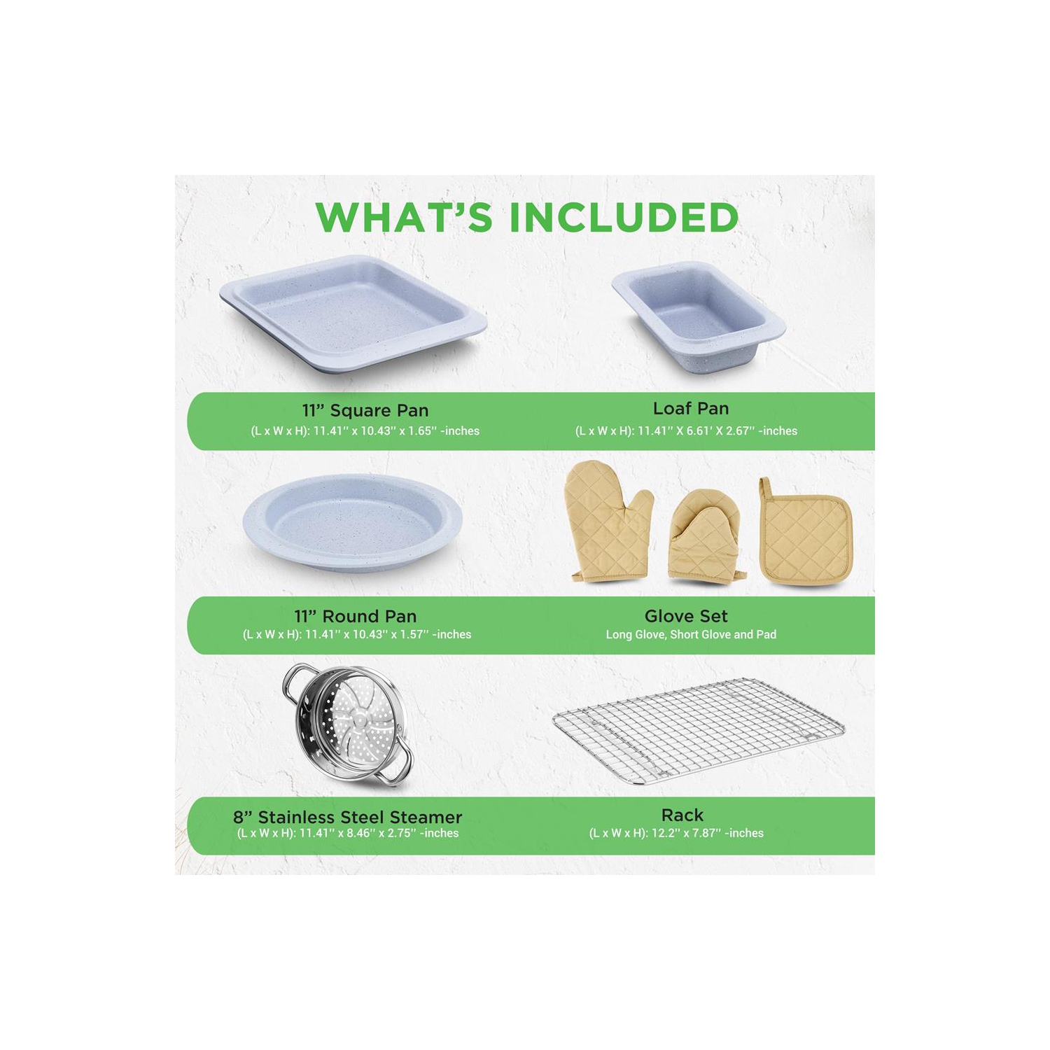 Nutrichef 22-Piece Induction Cookware and Bakeware Set Professional Home Kitchen Collection with Multi-Sized Pots, Pans, Non Stick and Heat-Resistant