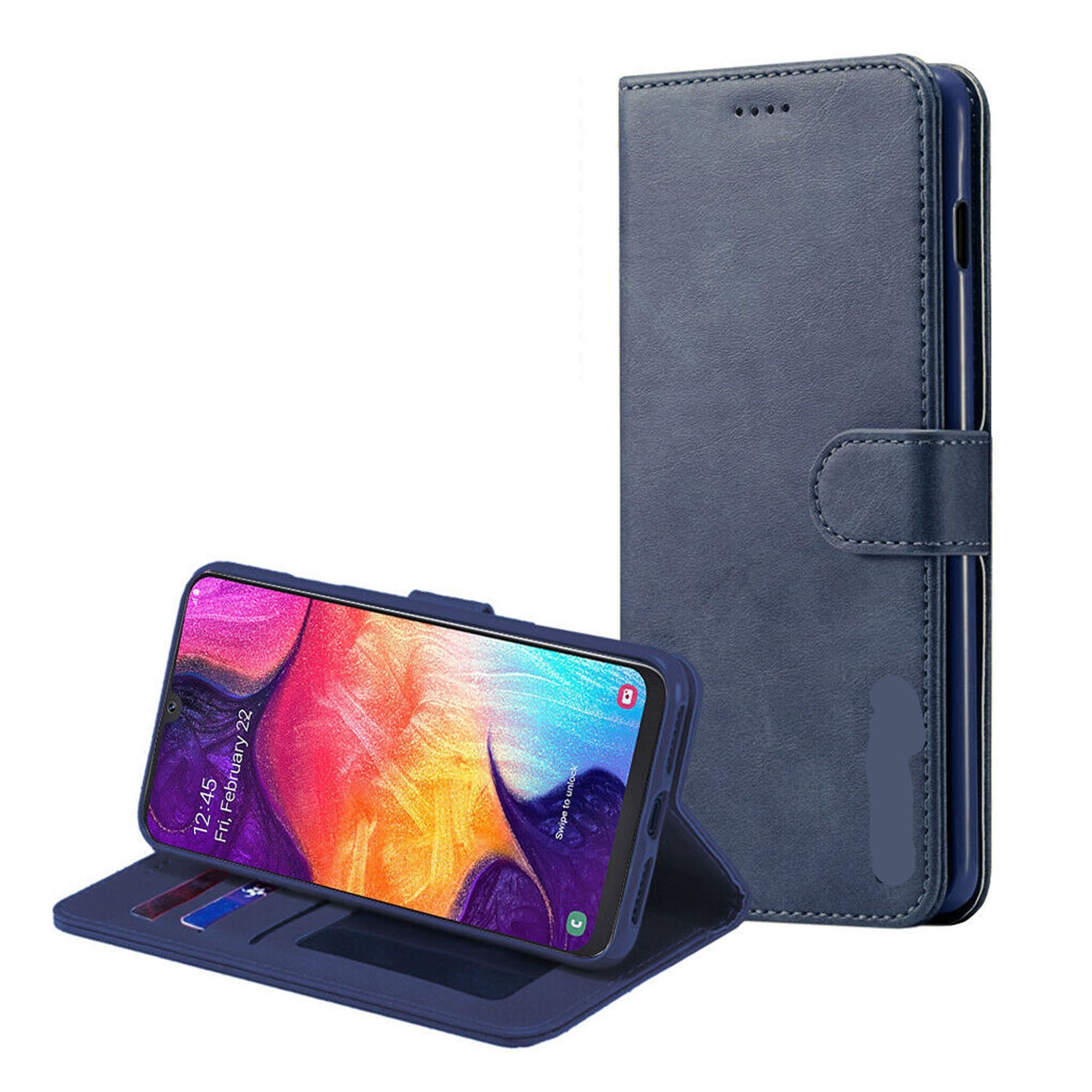 Tasnim for iPhone 11 Pro Max 6.5" with Leather Wallet case Credit Card Holder, Flip Folio Book Phone case Shockproof Cover for Women Men for Apple 11