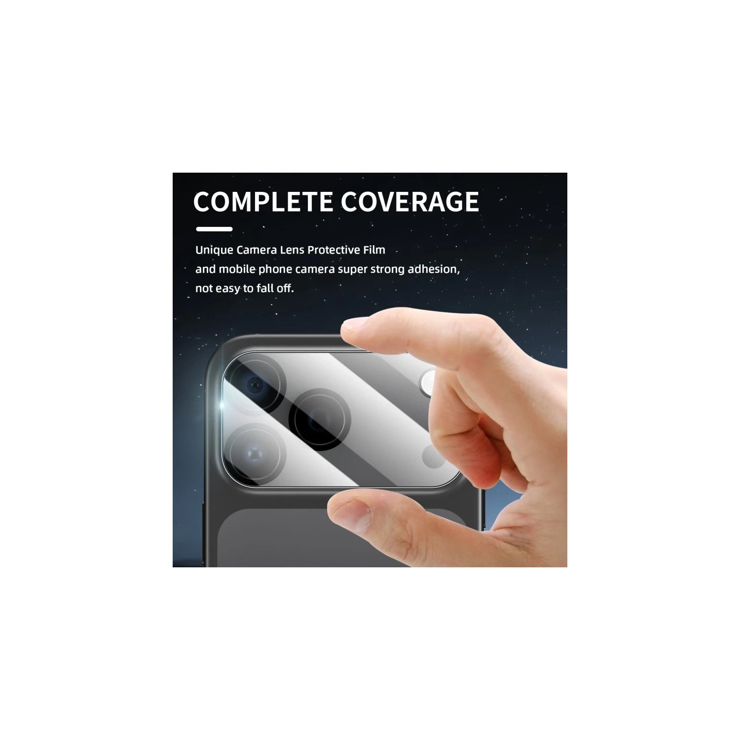 3-Pack Screen Protector + 2-Pack Camera Lens Protector for iPhone 17 Pro Max – HD Tempered Glass, Scratch & Fingerprint Resistant, Case Friendly