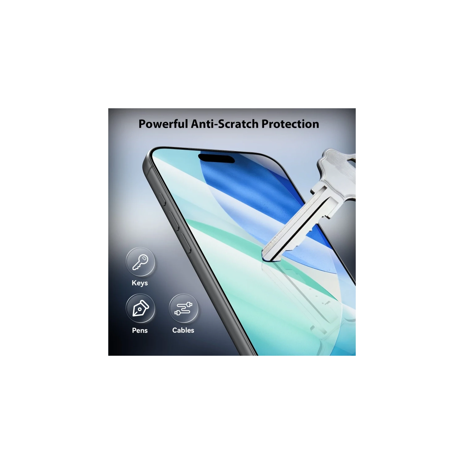 3-Pack Screen Protector + 2-Pack Camera Lens Protector for iPhone 17 Pro Max – HD Tempered Glass, Scratch & Fingerprint Resistant, Case Friendly