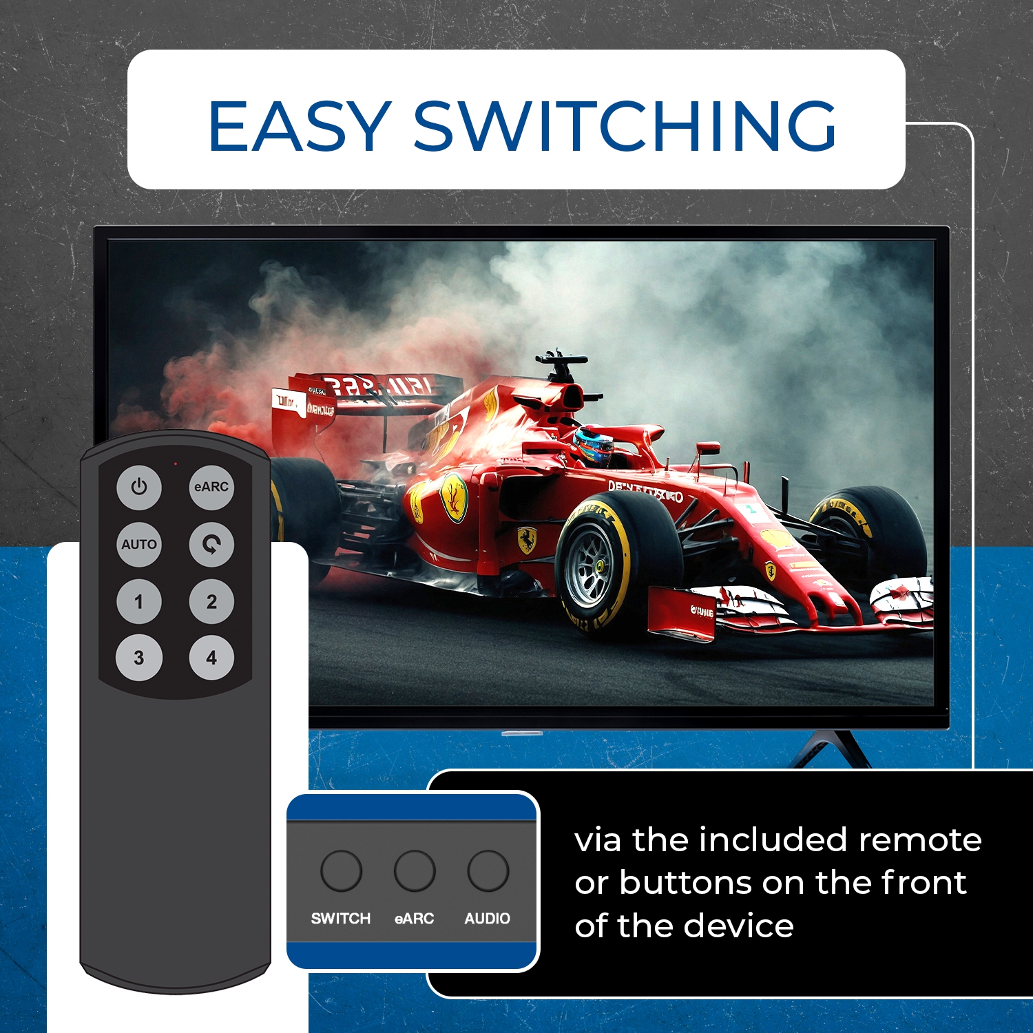 OREI 8K@60Hz 4-port HDMI™ Switch (BK-4927)