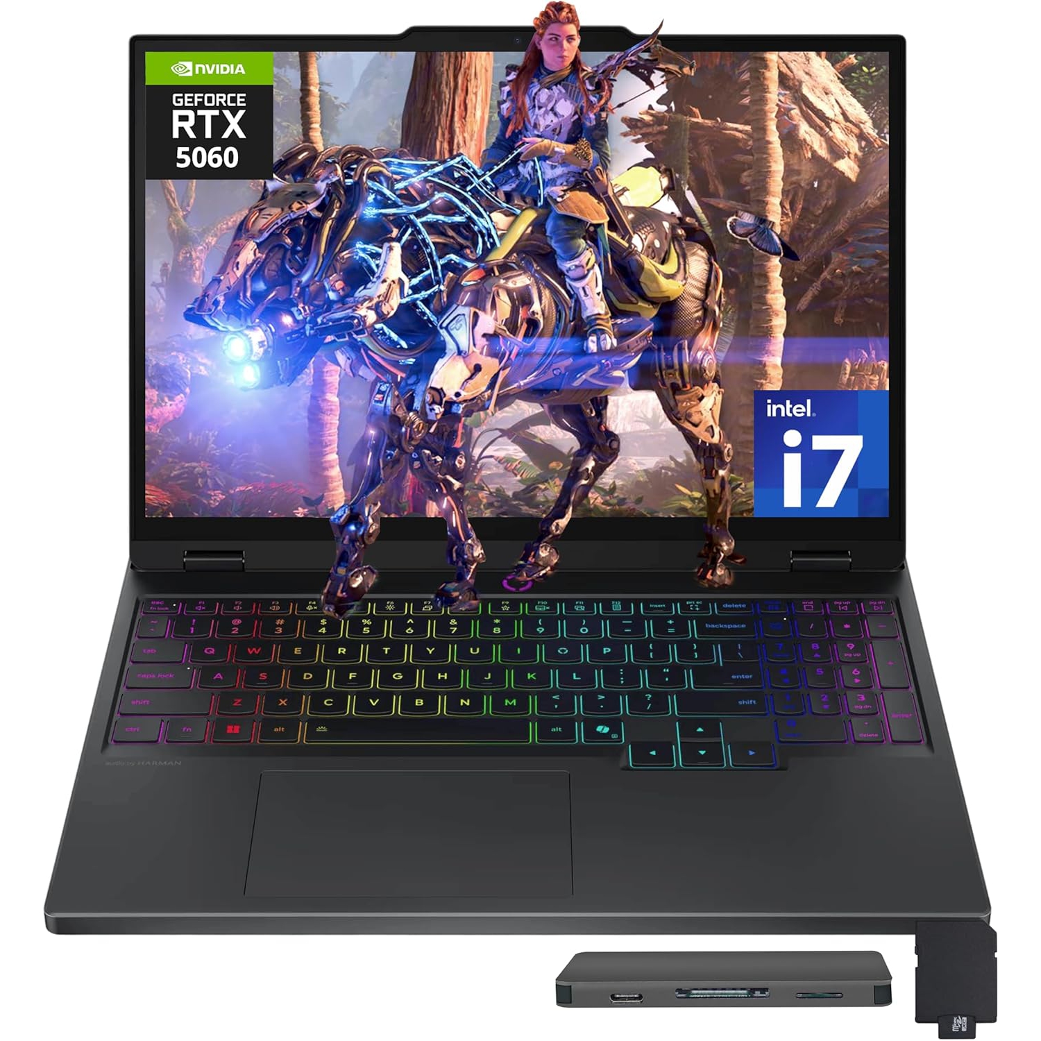 Lenovo Legion 5 15.1'' 165Hz Gaming Laptop, Intel i7-14700HX,GeForce RTX 5060 Graphics,1TB SSD, 16GB DDR5,24-Zone RGB Backlit Keyboard,Win 11 Pro,