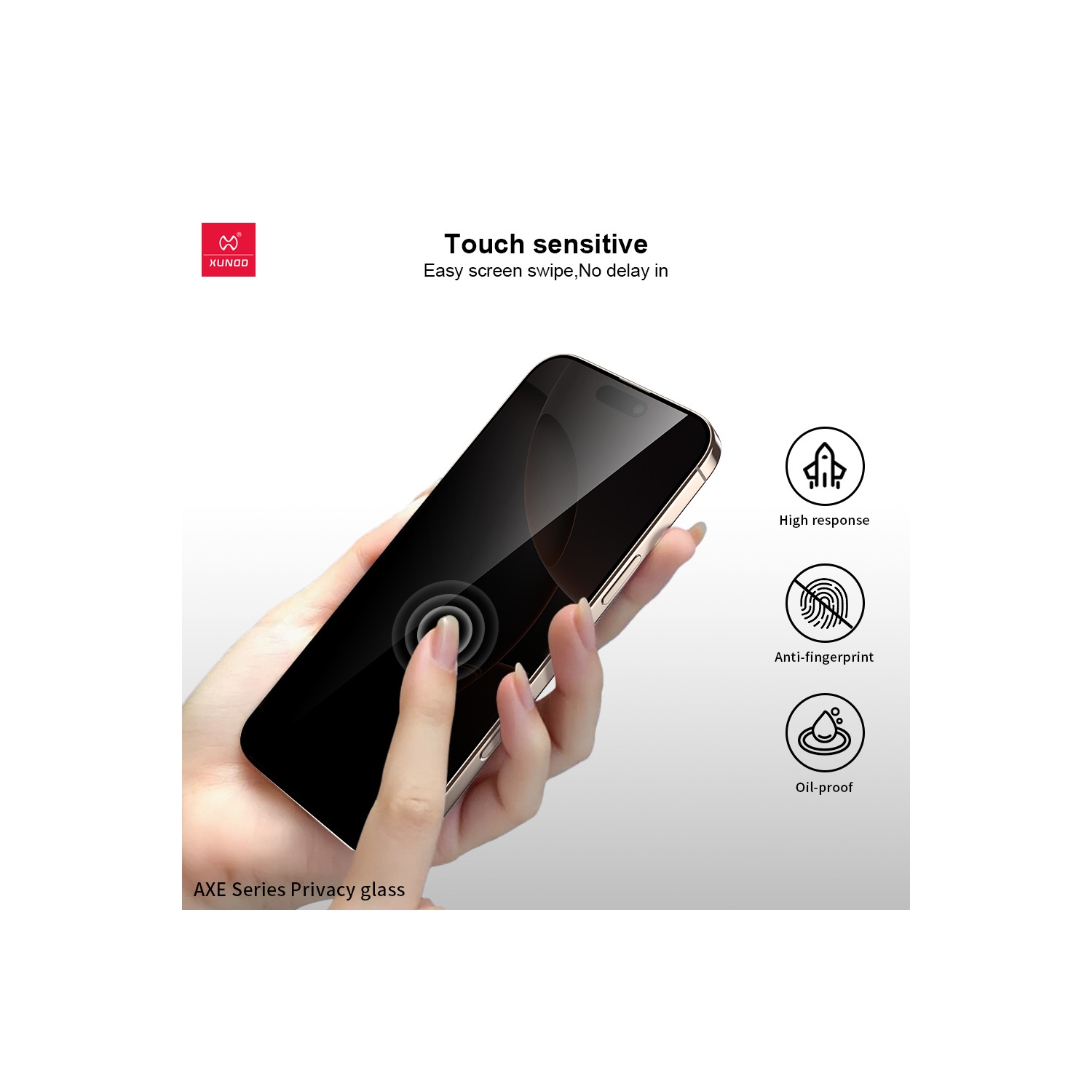 Suitable for Samsung Galaxy S25 mobile phone anti-peep tempered film fingerprint unlocking protective film-S25