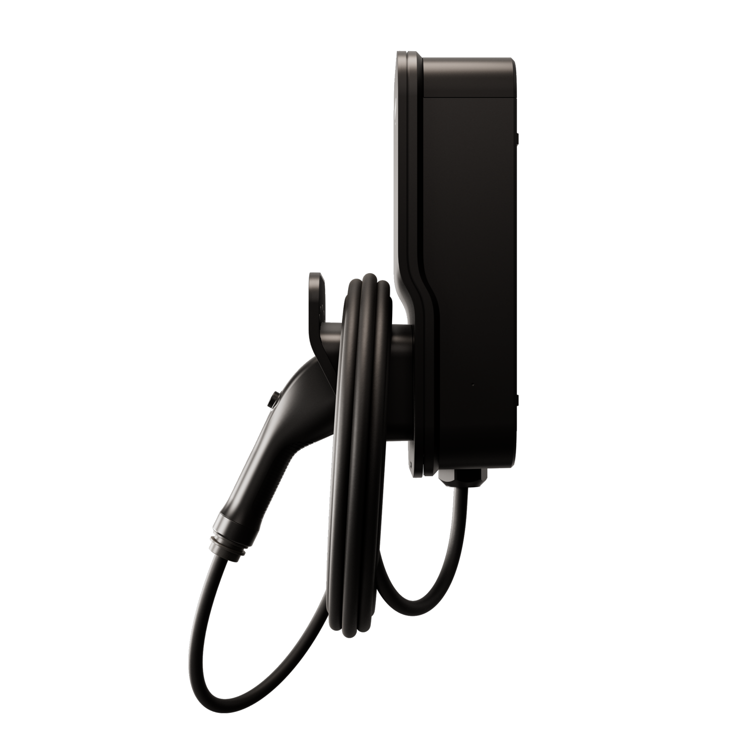 FLO Home – Station de recharge X8 de 80 A pour véhicule électrique, câblé, station de recharge J1772 niveau 2 pour véhicule électrique, noir absolu