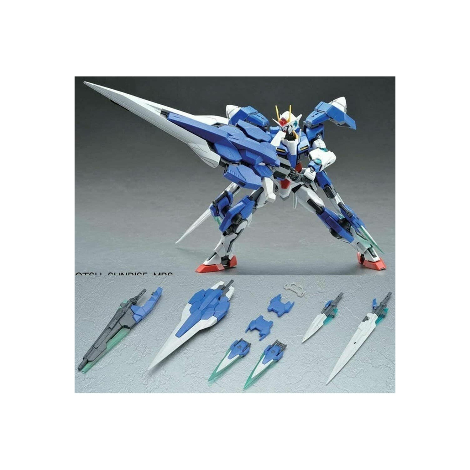 BANDAI Gundam MG 1/100 OO Gundam Seven Sword G Nouveau