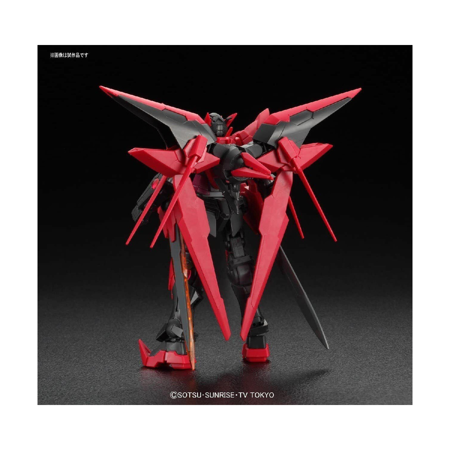 Gundam HGBF 1/144 Gundam Exia Dark Matter de BANDAI Nouveau