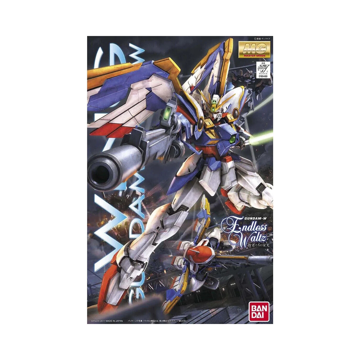 BANDAI Gundam MG 1/100 XXXG-01&nbsp;W Wing Gundam EW Ver Nouveau