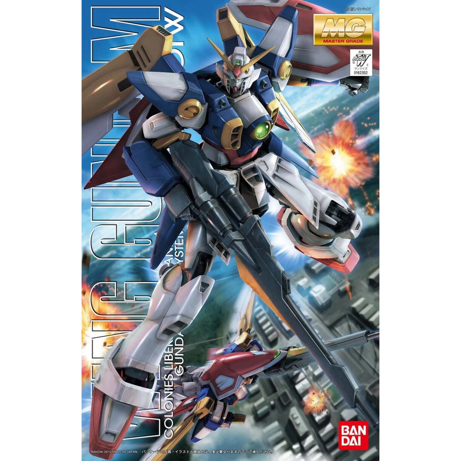 BANDAI Gundam 1/100 XXXG-01&nbsp;W Wing Gundam EW