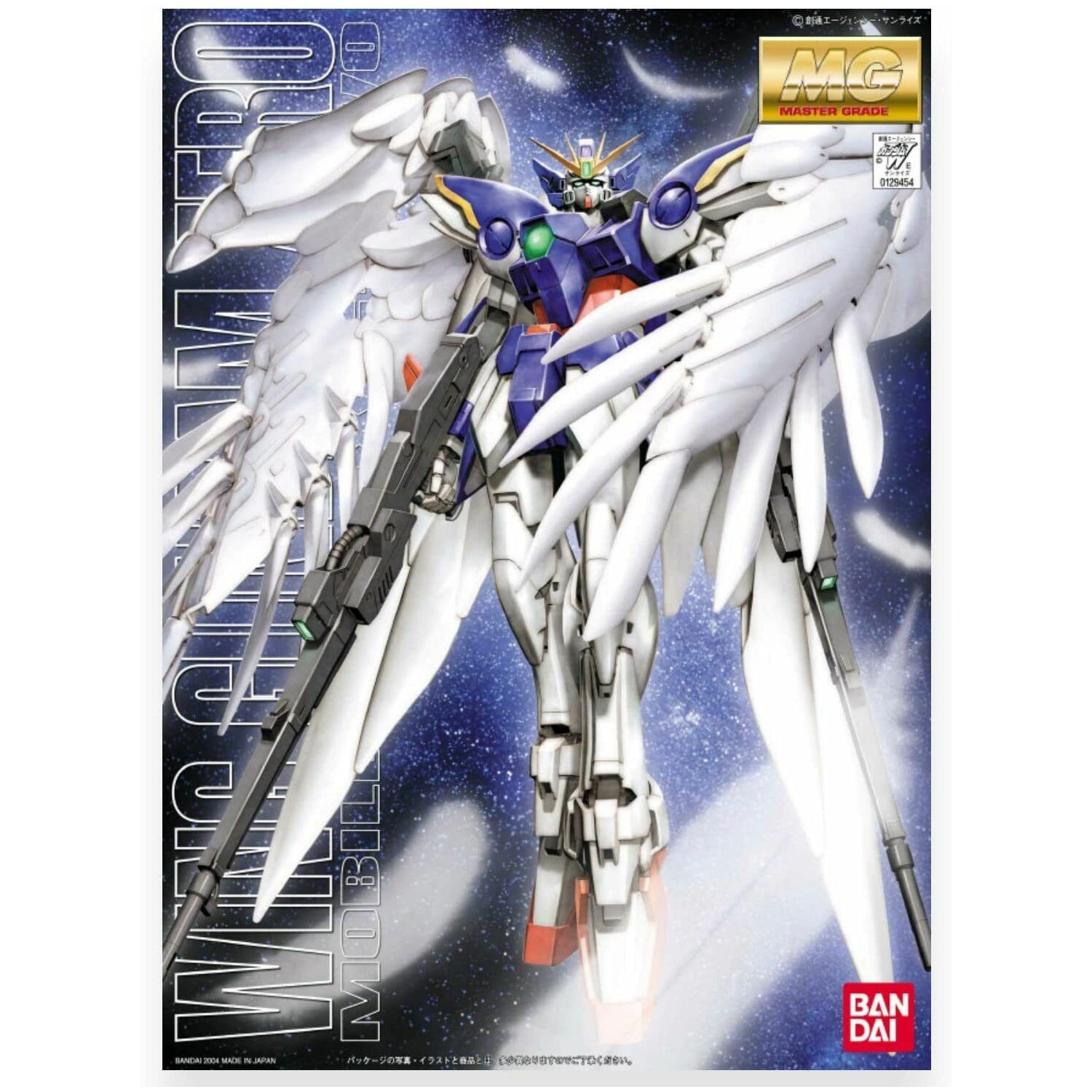 Gundam MG Wing Gundam Zero Custom de BANDAI Nouveau