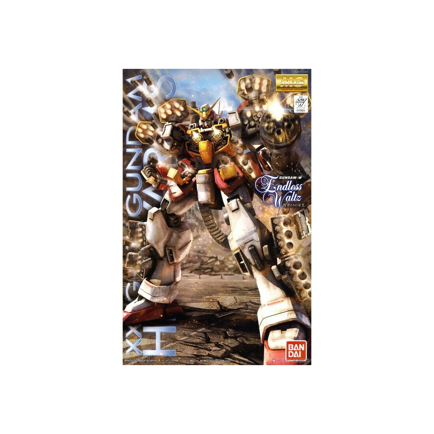 BANDAI Gundam MG 1/100 Gundam Heavyarms EW Ver XXXG-01H Nouveau