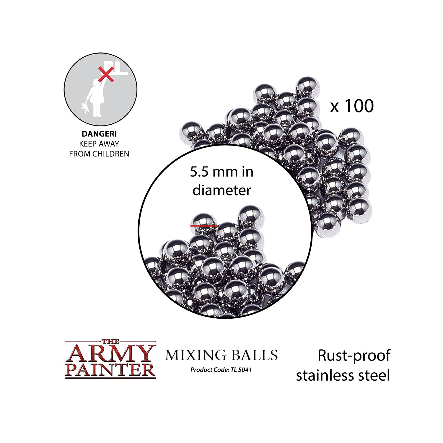 Balles mélangeuses de peintre d'armée Nouveau