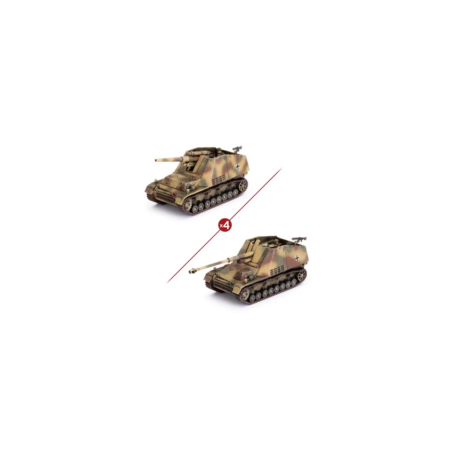 Flames of War German Hornisse/Hummel Platoon Nouveau