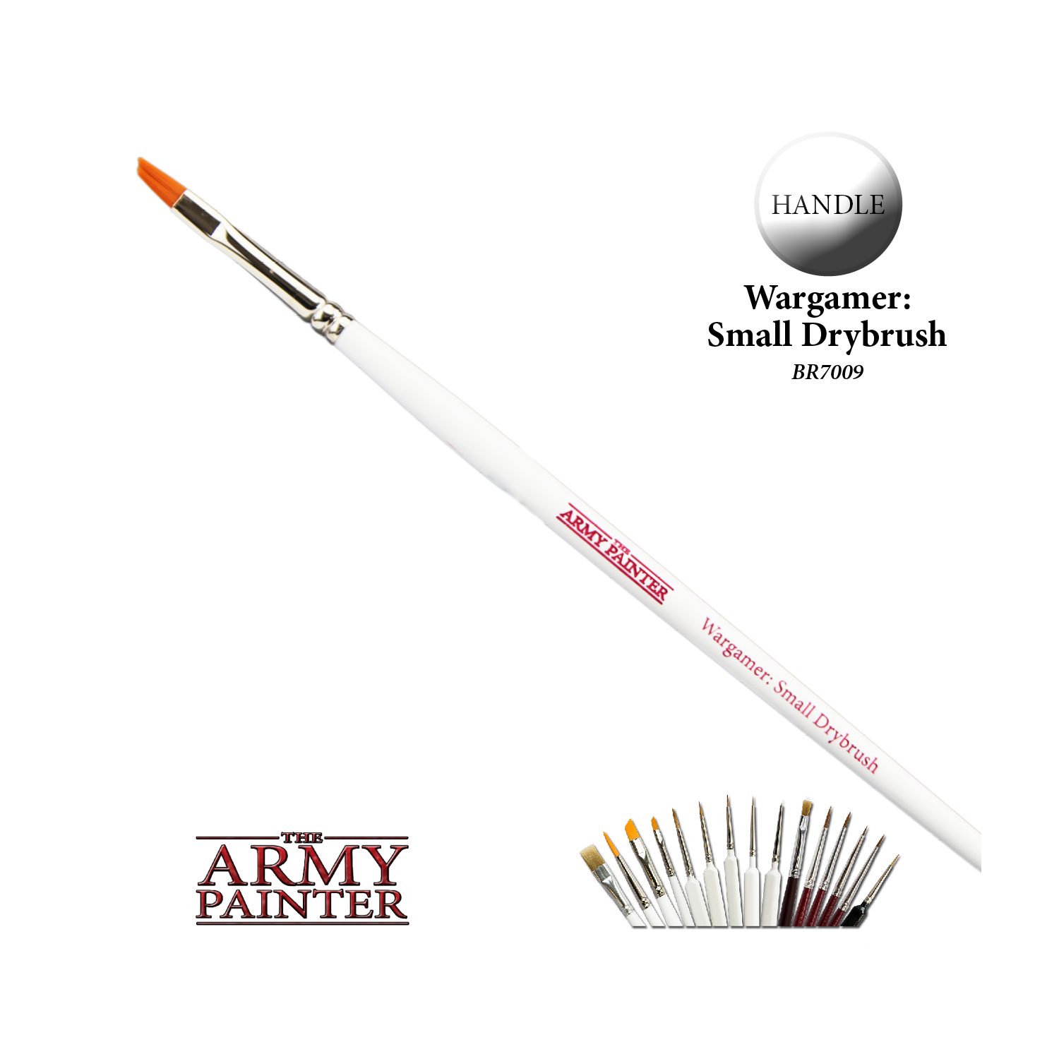 Pinceau de bricolage Army Painter - Petit pinceau à séchoir BR7009 Nouveau