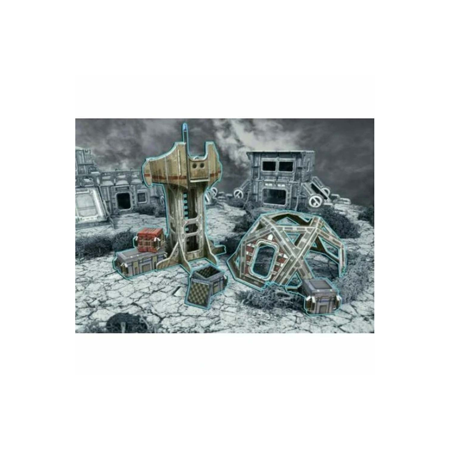 BATTLE SYSTEMS TERRAIN - OUTLANDS EXPLORER STATION NEW