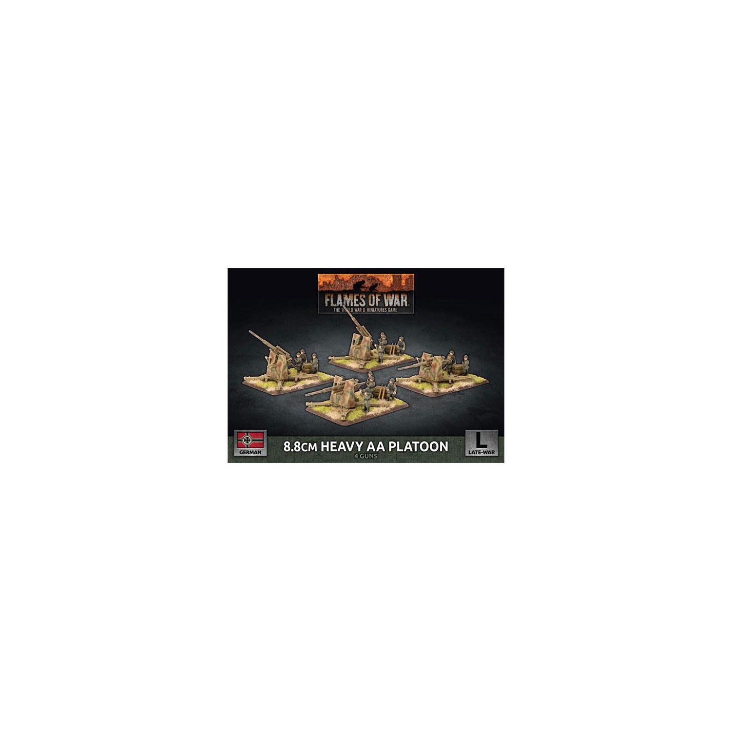 Flames of War Allemand 8,8&nbsp;cm Heavy AA Platoon Nouveau