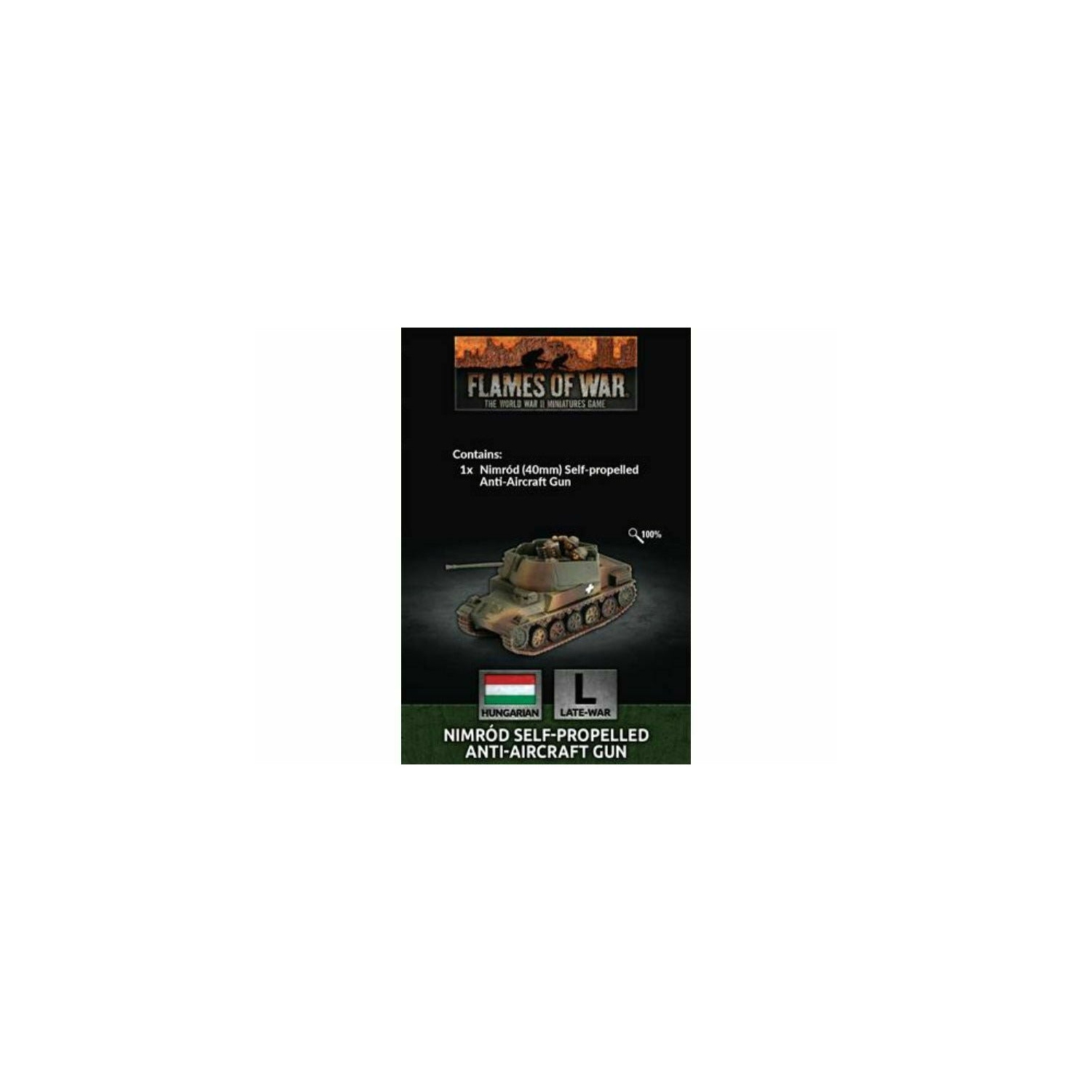 Flames of War Hungarian Nimrod SP AA Nouveau