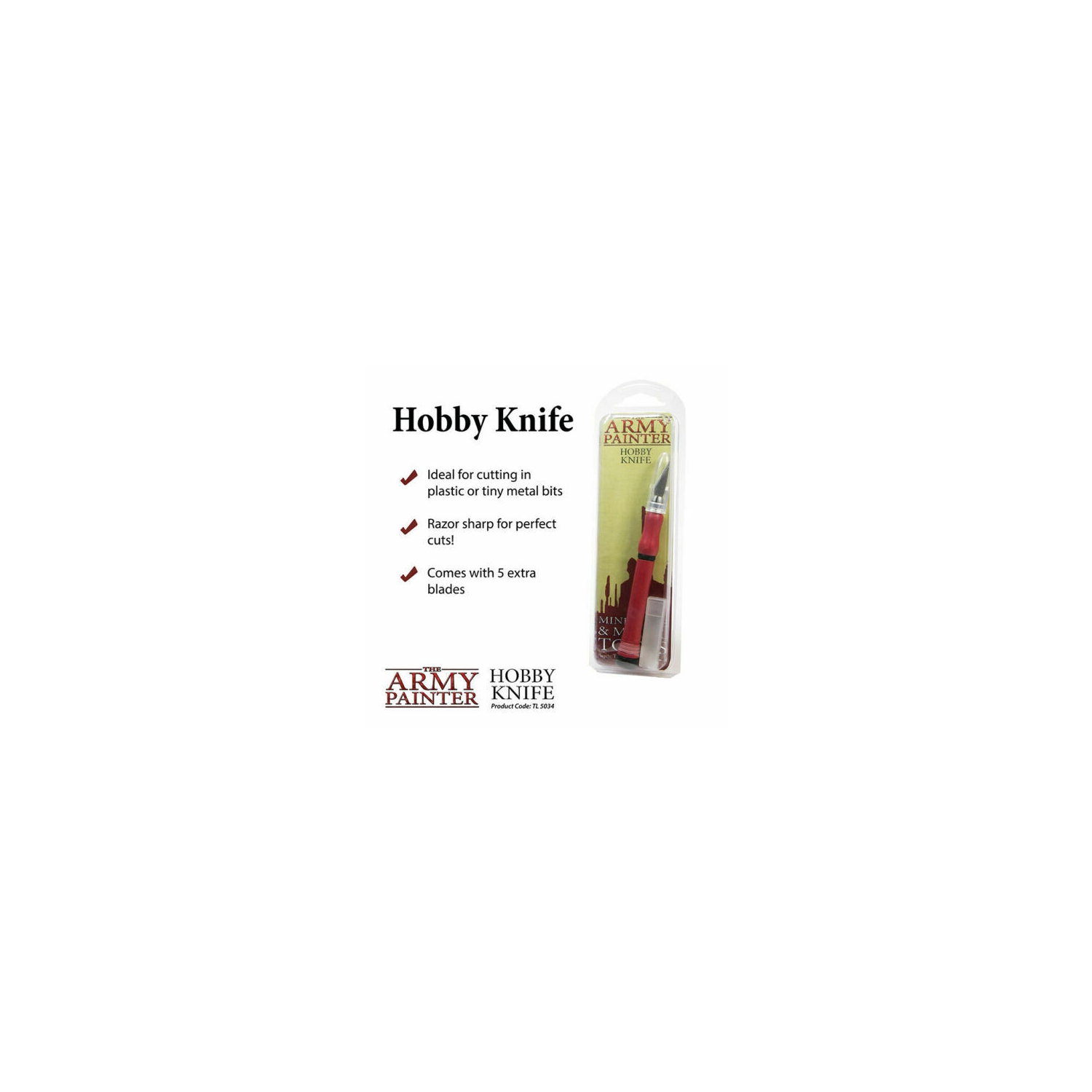 Army Painter Hobby Knife New