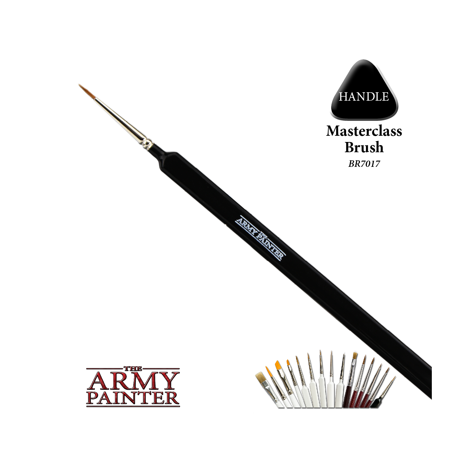 Pinceau de peinture d'armée - Master classe BR7017 Nouveau