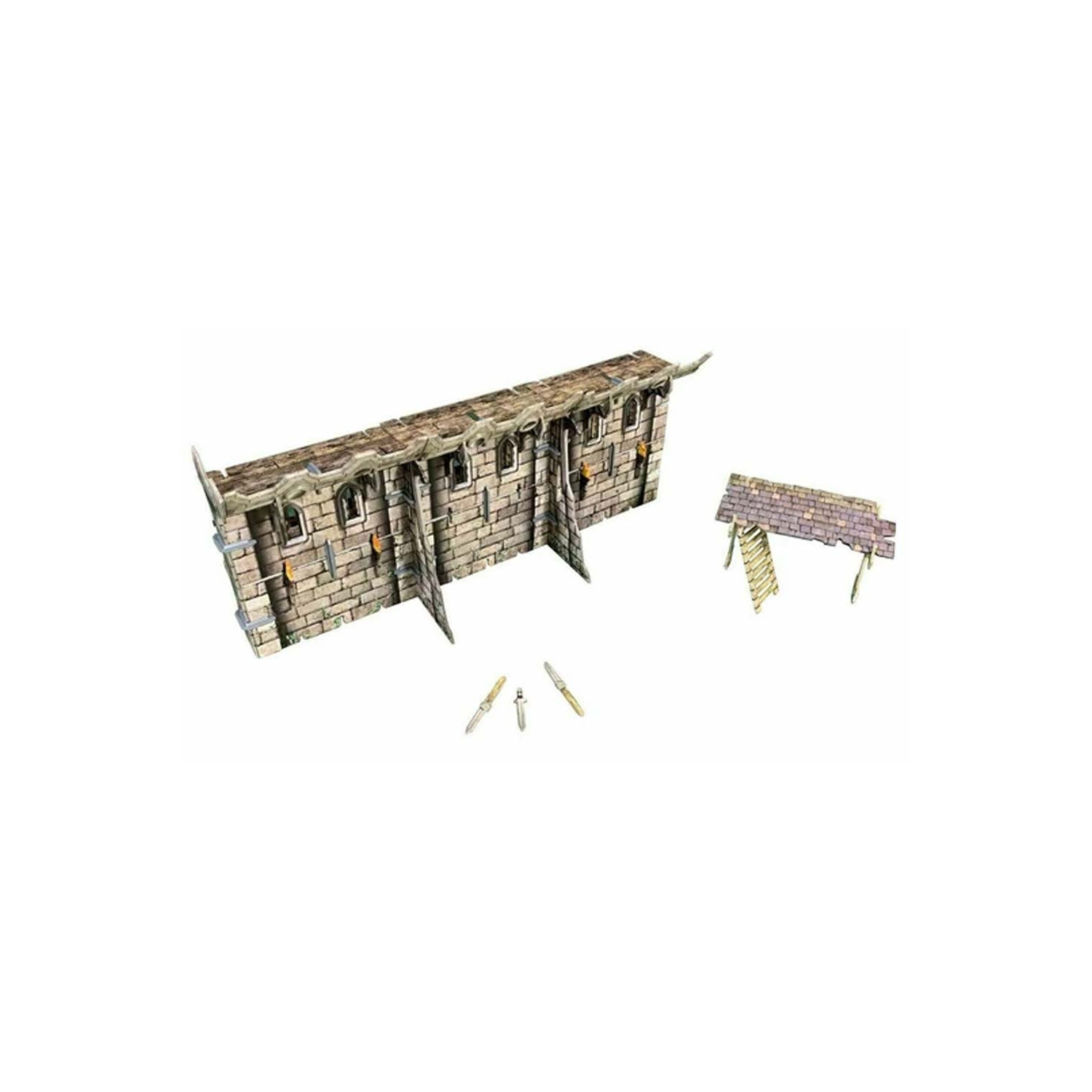 BATTLE SYSTEMS TERRAIN CITY WALL NEW