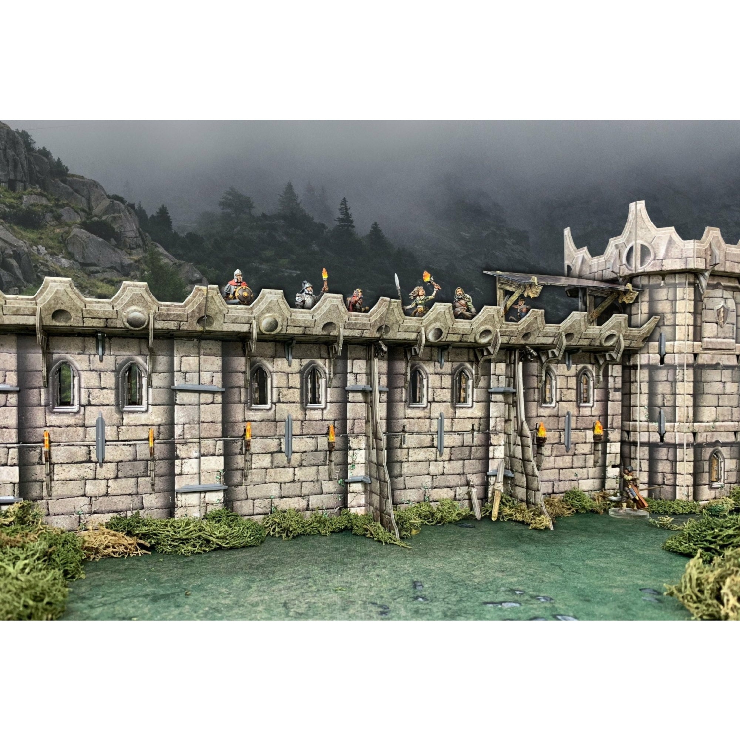 BATTLE SYSTEMS TERRAIN CITY WALL NEW