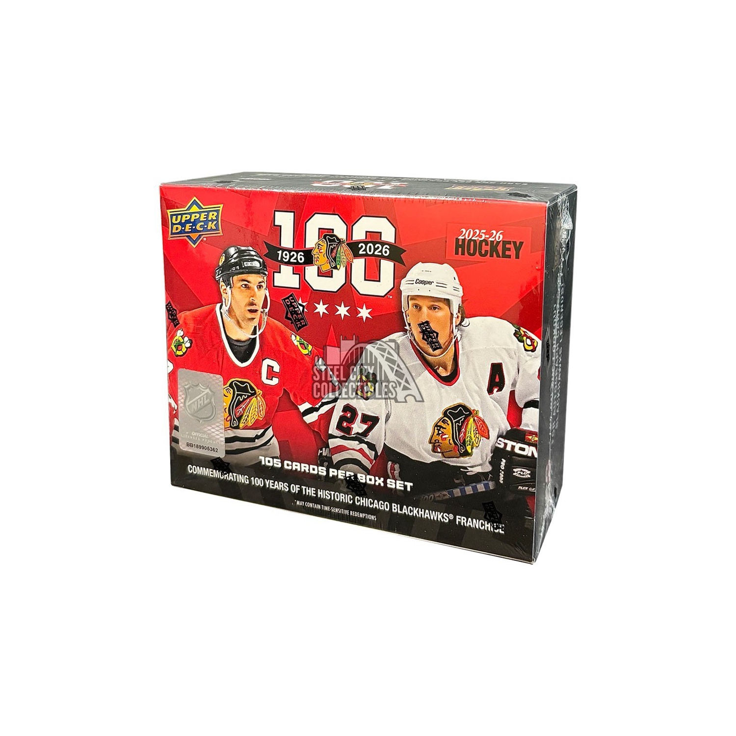 2026 UPPER DECK CHICAGO BLACKHAWKS CENTENNIAL BOX SET