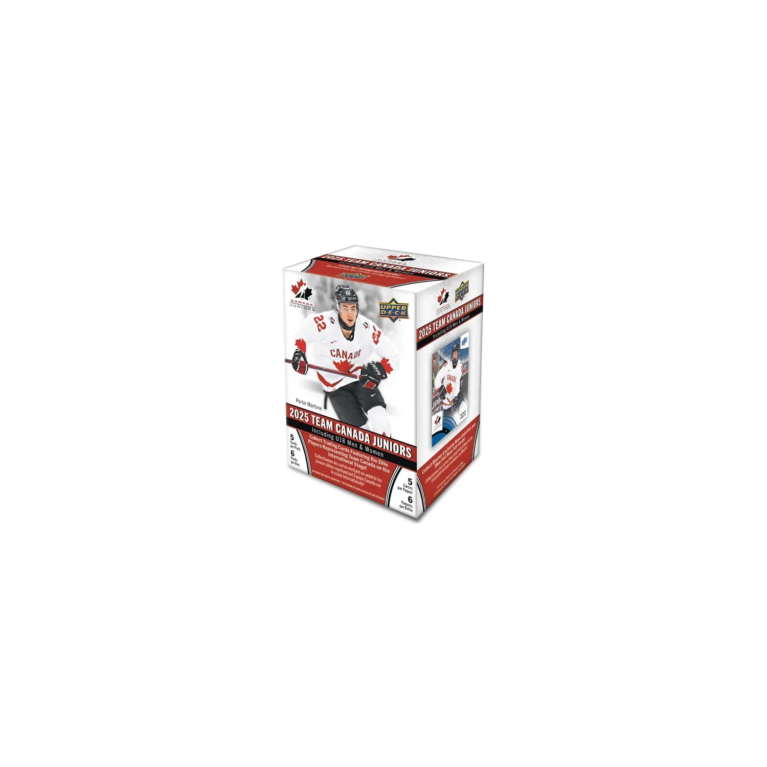 2025 UPPER DECK TEAM CANADA JUNIORS HOCKEY BLASTER
