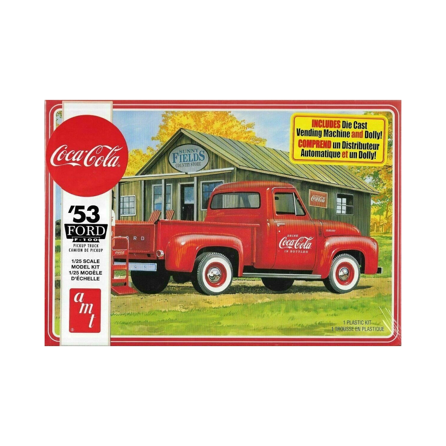 AMT1144 1953 FORD PICKUP COCA COLA Nouveau