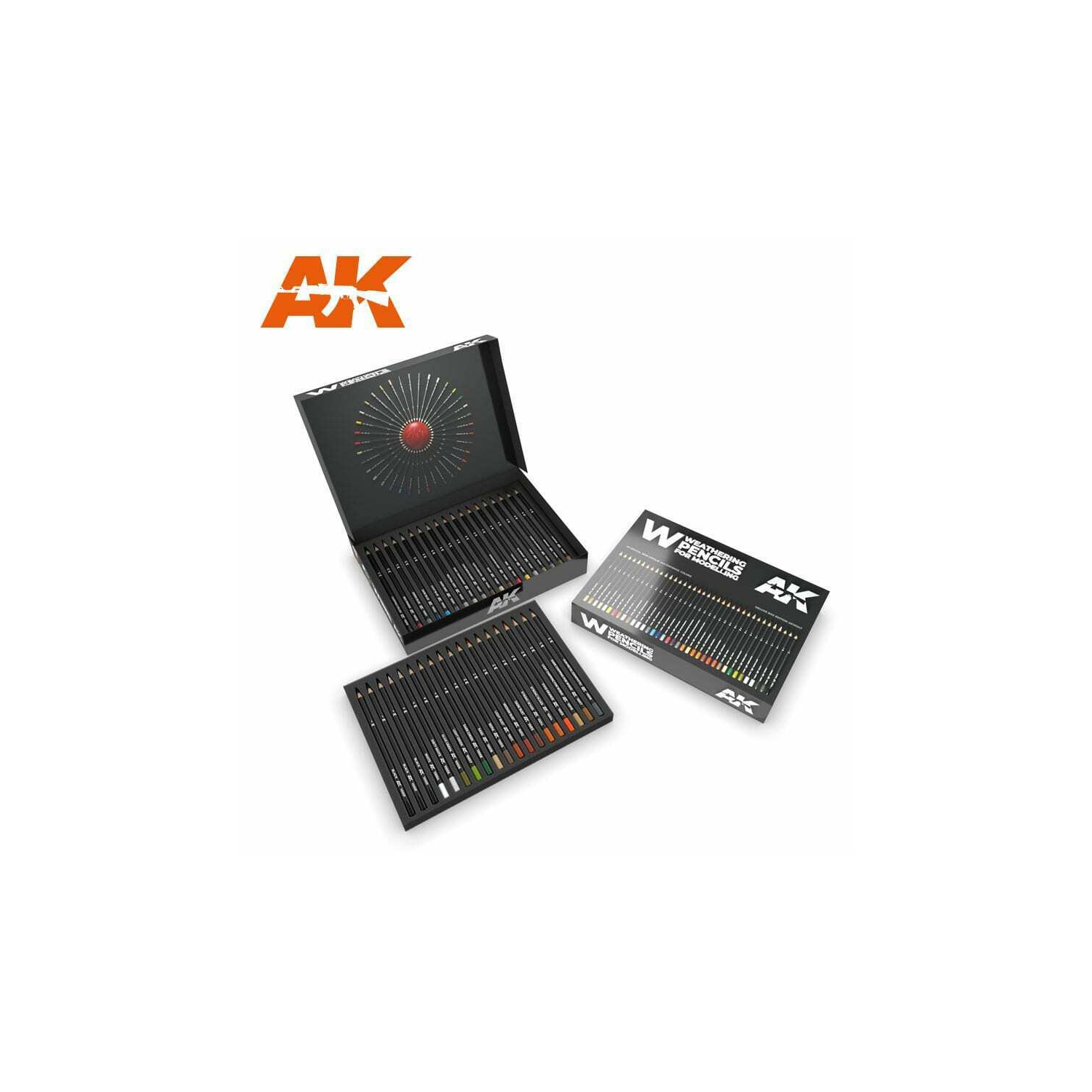 AK Interactive - Crayons d'usure édition de luxe - Nouveau