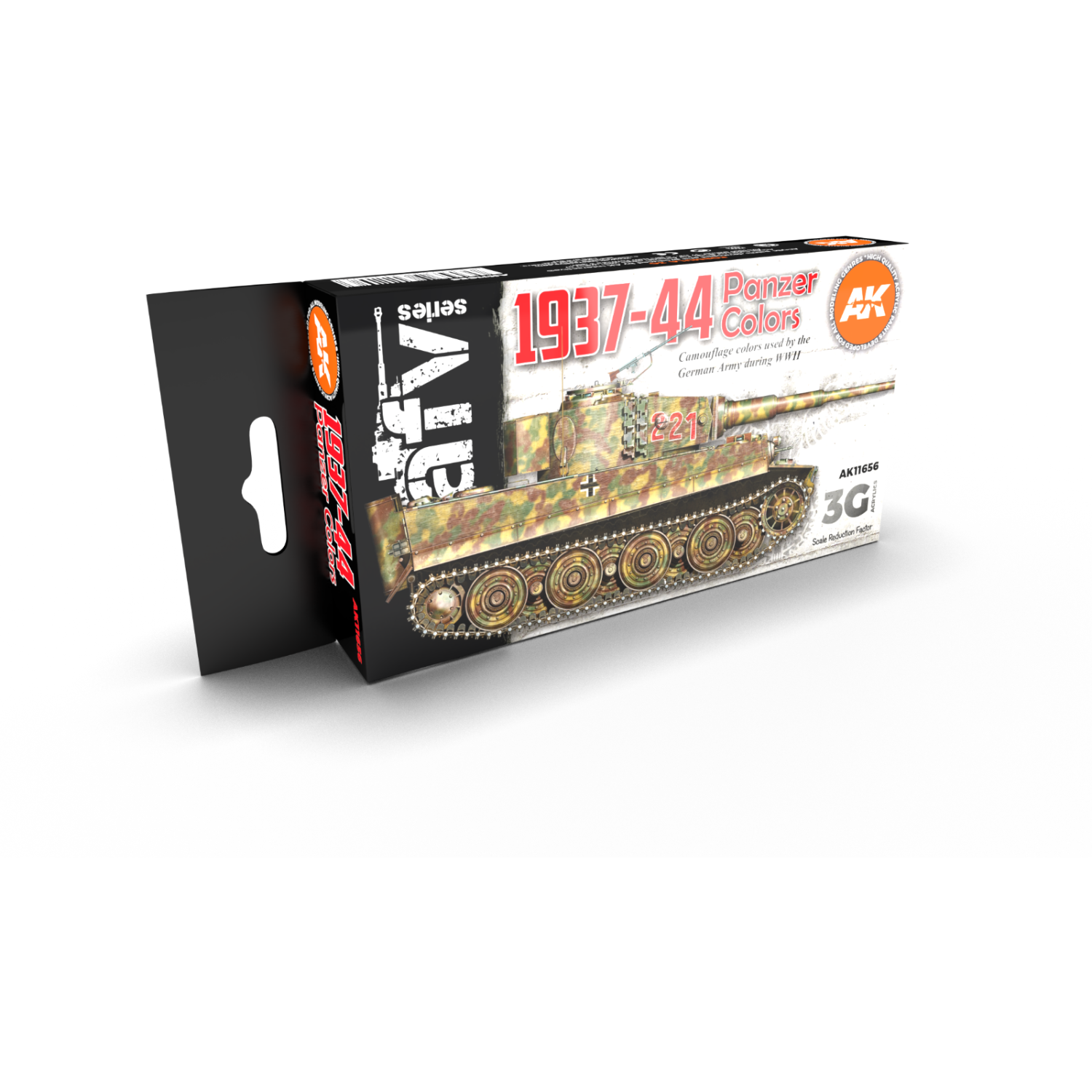 AK Interactive 3G German War Colors 37-44 New