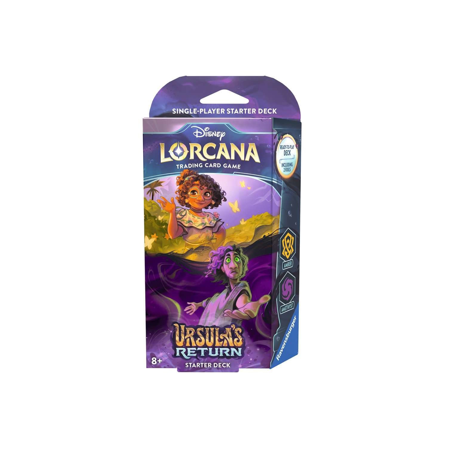 Disney Lorcana: Ursula's Return: Starter Deck - Amber / Amethyst New