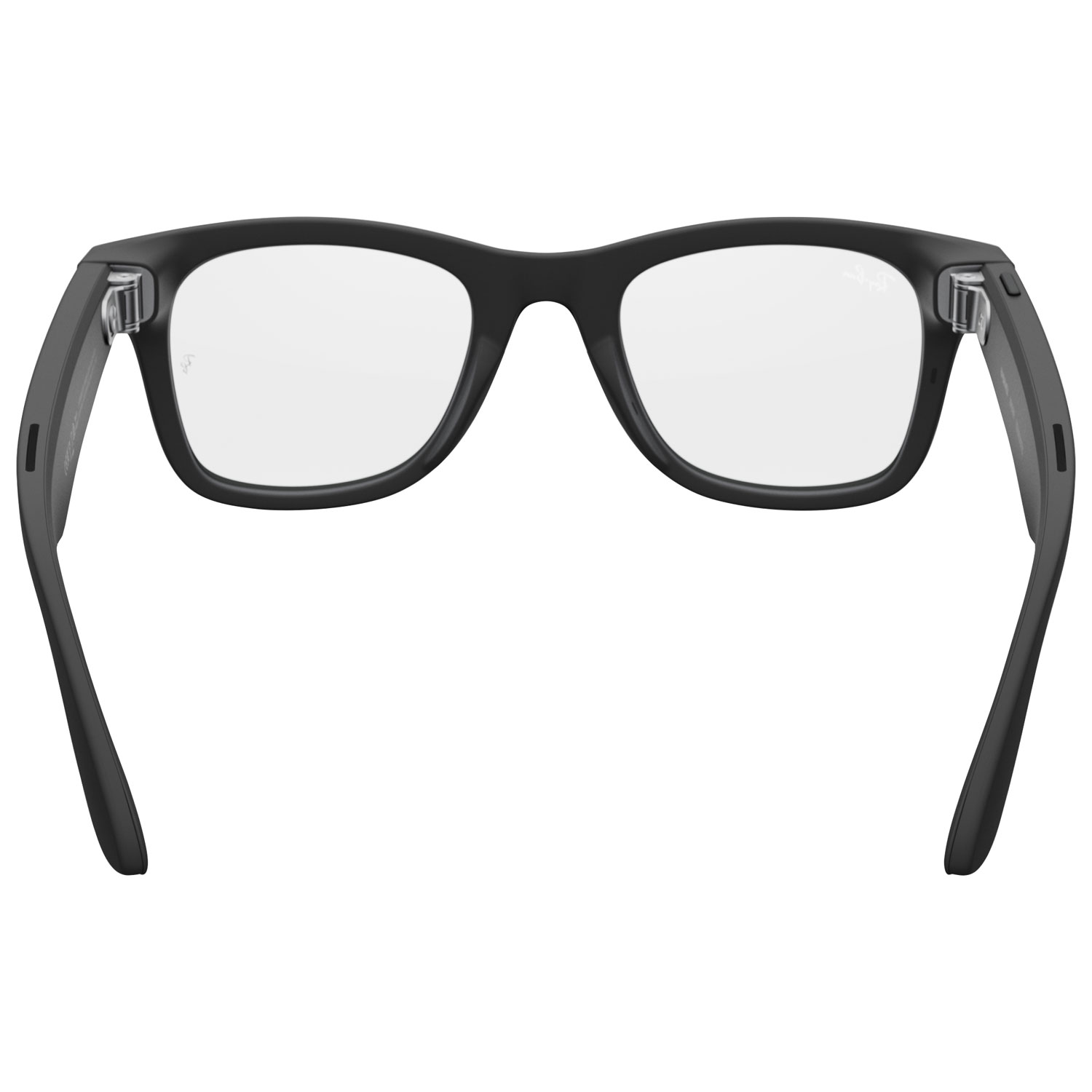 Ray-Ban | Meta Wayfarer Glasses with AI, Photo, Video, Audio & Messaging - Matte Black/Clear