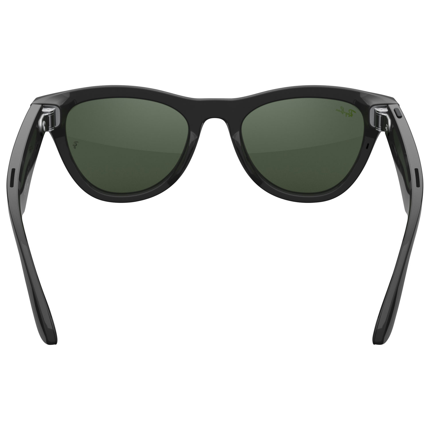 Lunettes Skyler de Ray-Ban | Meta avec IA, photo, vidéo, audio et messagerie - Noir brillant/Transitions vert graphite