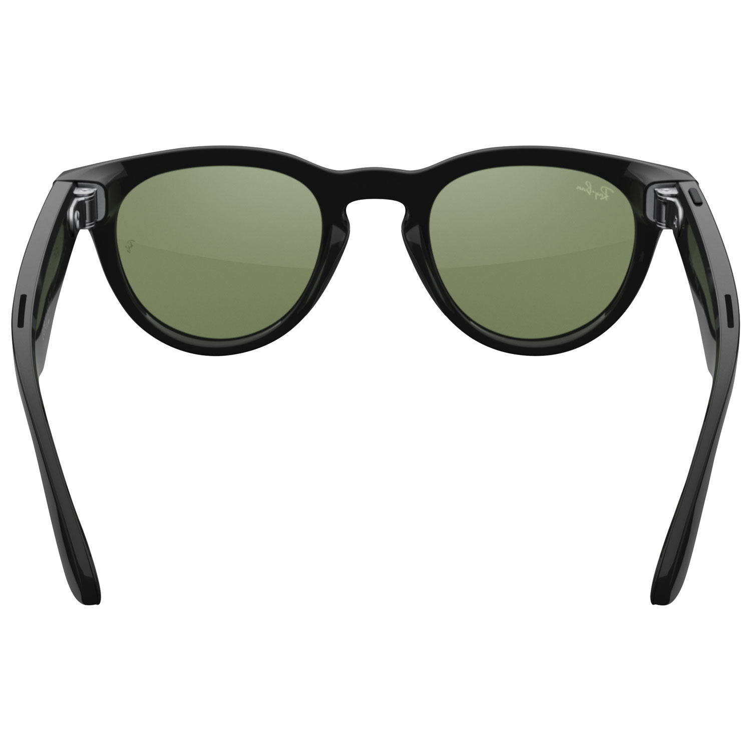 Lunettes Headliner de Ray-Ban | Meta avec IA, photo, vidéo, audio et messagerie - Noir brillant/Vert G-15 - Pont ordinaire