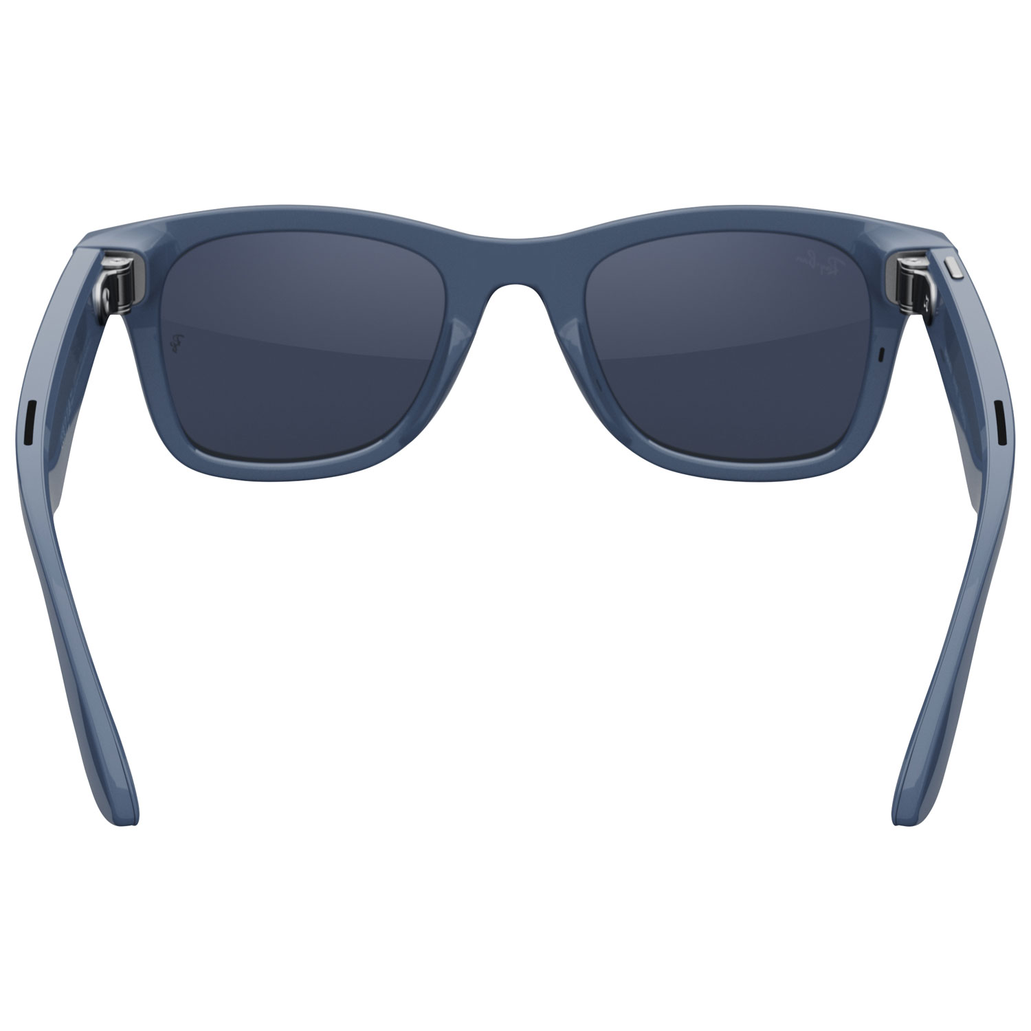 Ray-Ban | Meta Wayfarer Glasses with AI, Photo, Video, Audio & Messaging - Shiny Cosmic Blue/Transitions Sapphire - Large