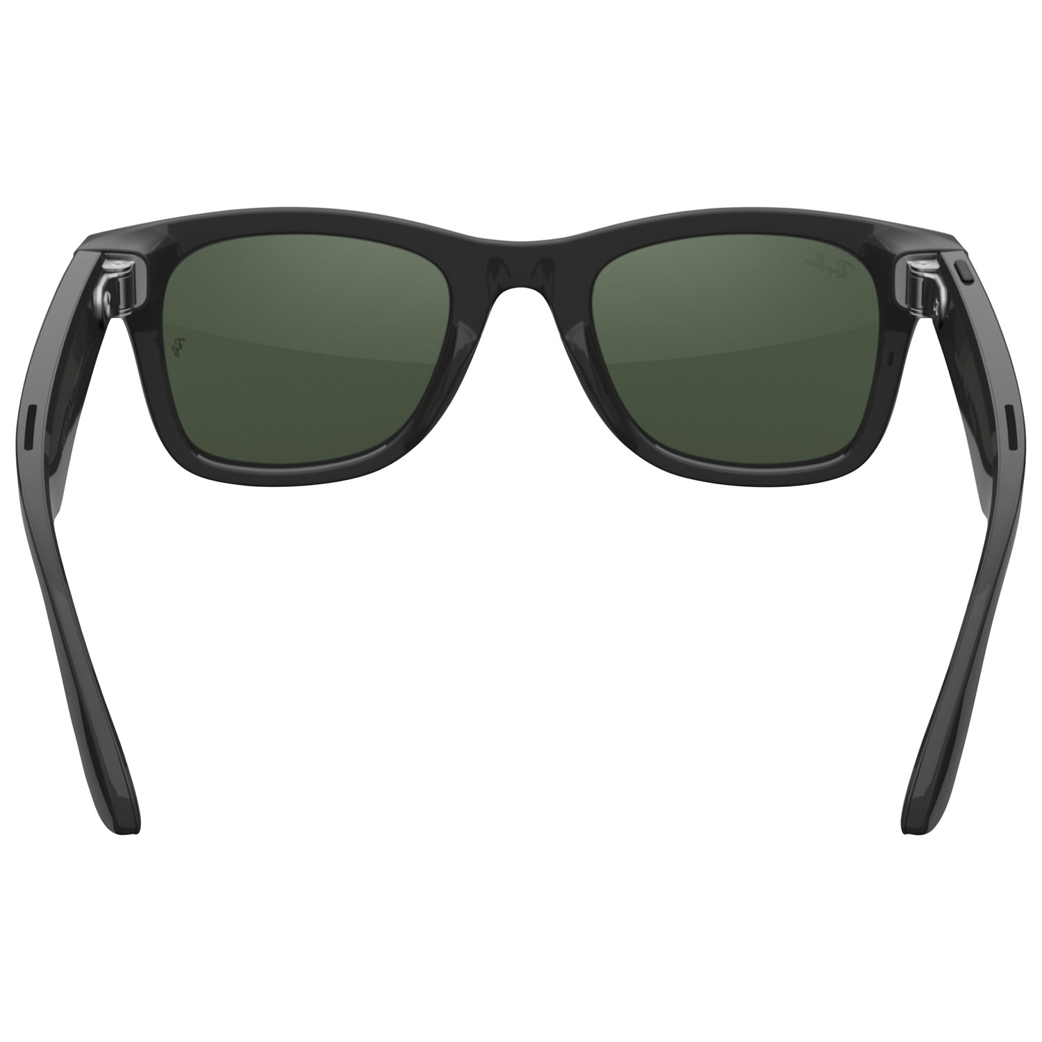 Lunettes Wayfarer de Ray-Ban | Meta avec IA, photo, vidéo, audio et messagerie - Noir brillant/Transitions vert graphite - Grand