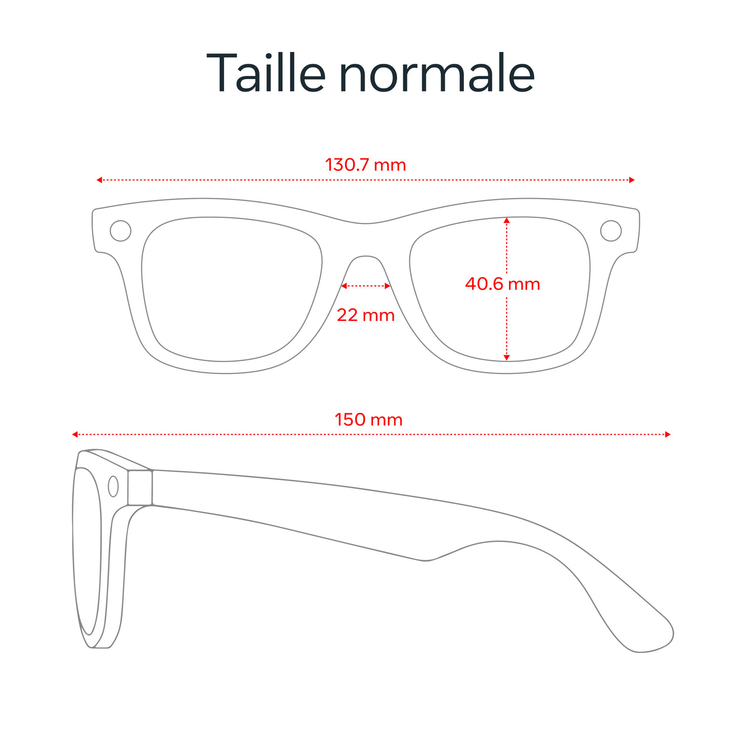 Ray-Ban | Meta Wayfarer Glasses with AI, Photo, Video, Audio & Messaging - Shiny Black/Green