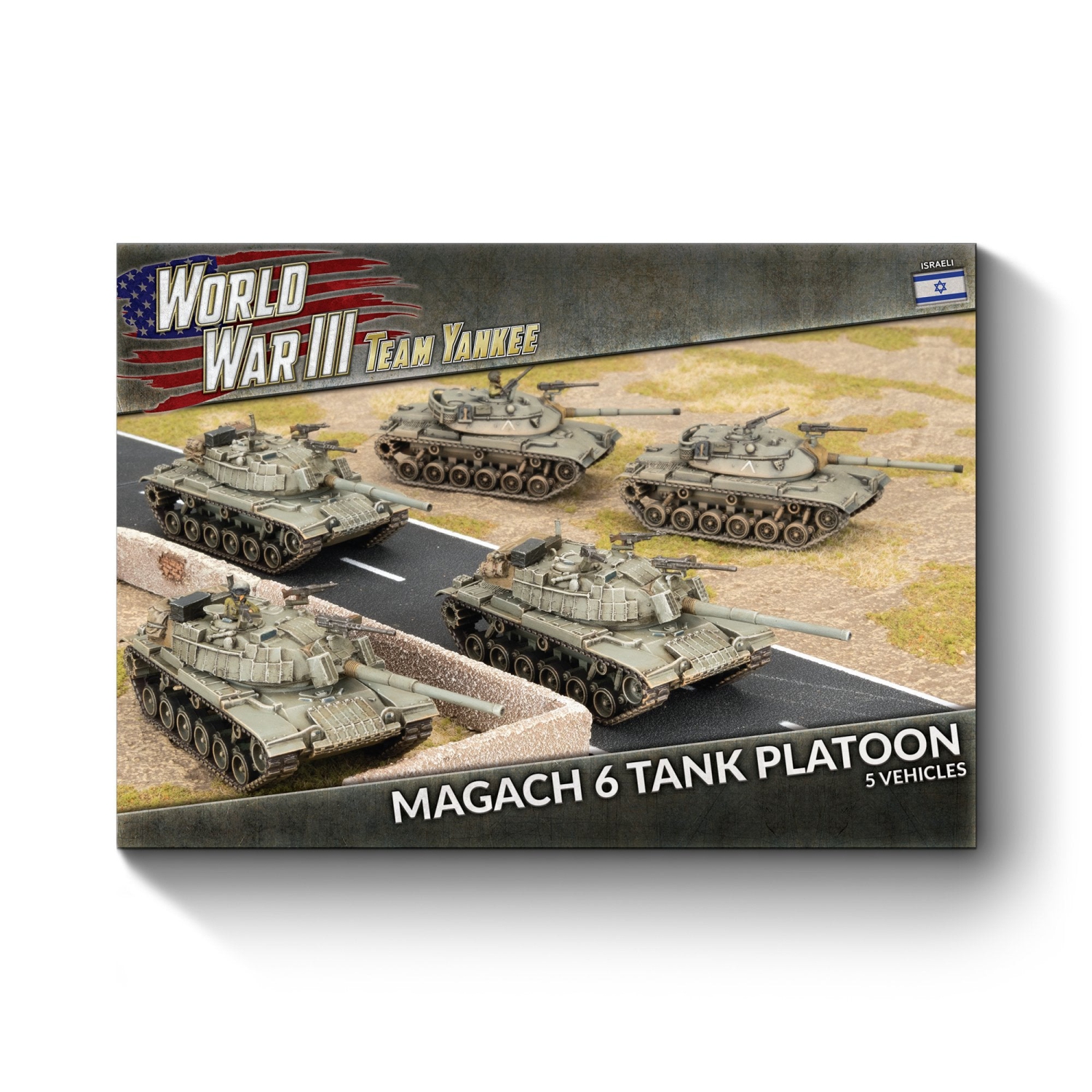 ÉQUIPE Yankee Magach 6 Platoon (WWIII x5 Plastique)
