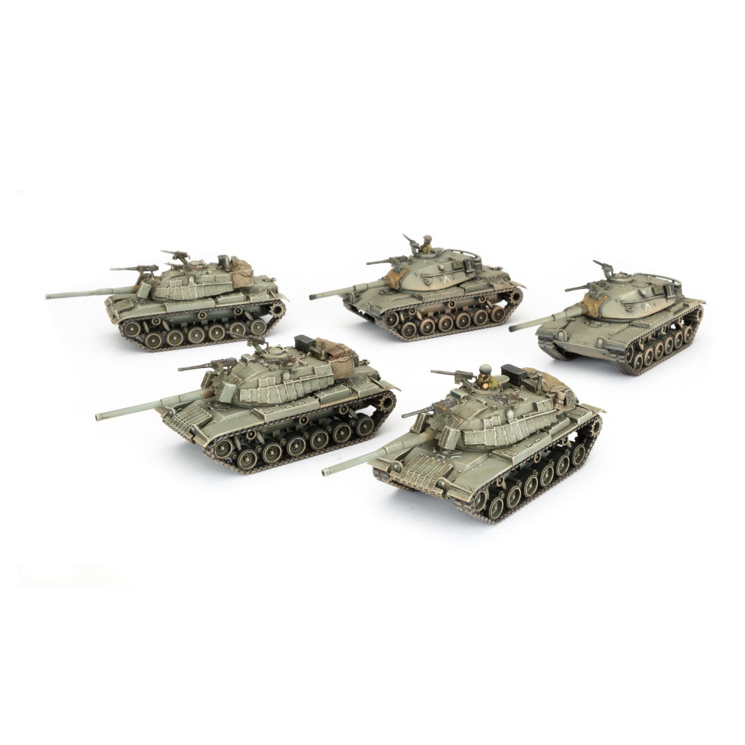 ÉQUIPE Yankee Magach 6 Platoon (WWIII x5 Plastique)