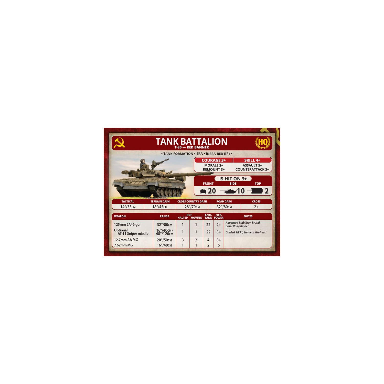 Équipe Yankee Soviet T-80 Tank Company