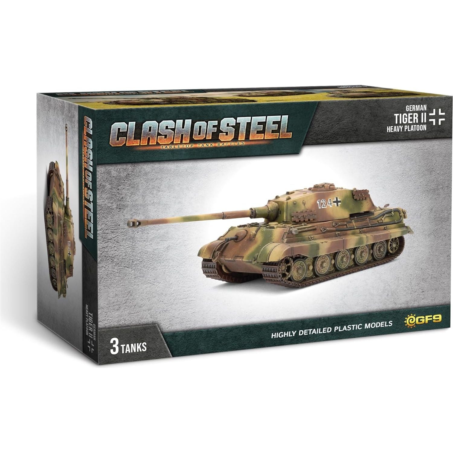 Jeu Clash of Steel Jagdtiger Tank-Hunter Platoon