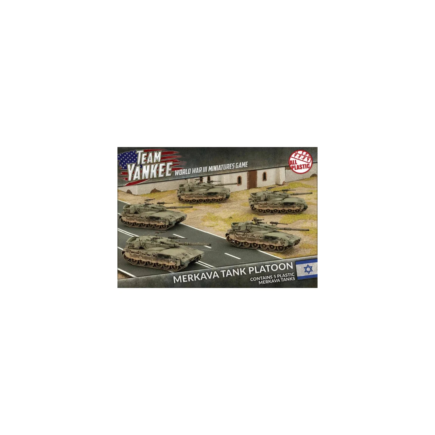 Plateau de réservoir Merkava de l'équipe Yankee