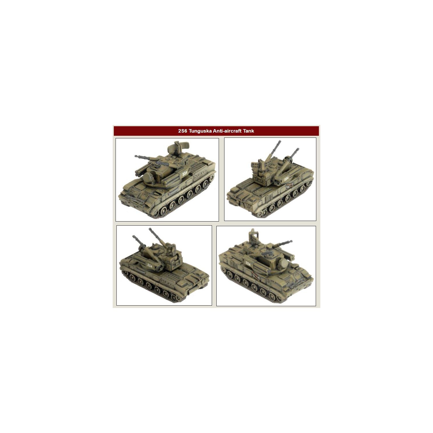 Équipe Yankee Soviet 2S6 Tunguska AA Platoon