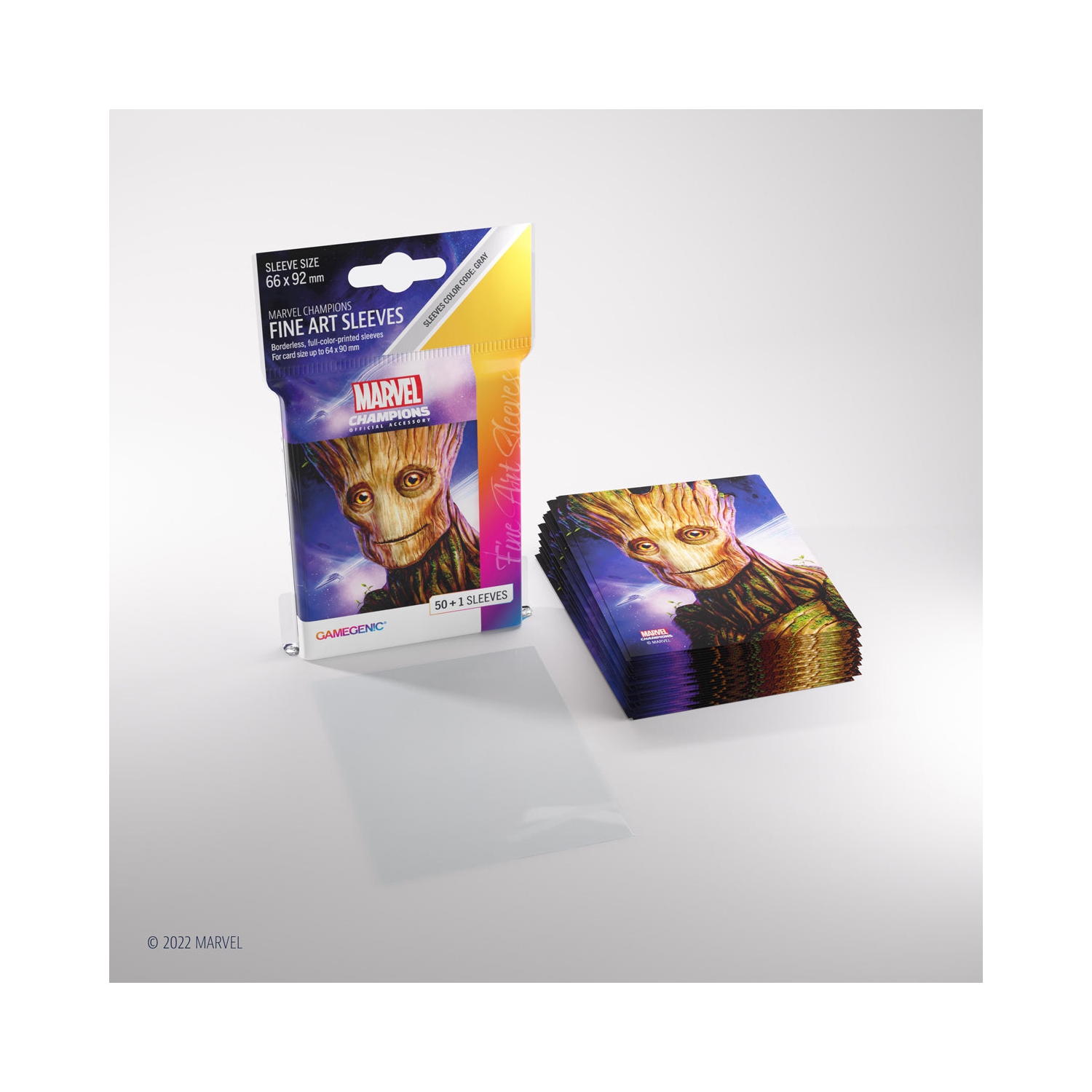Sleeves: Fine Art: Marvel Champions Fine Art: Groot