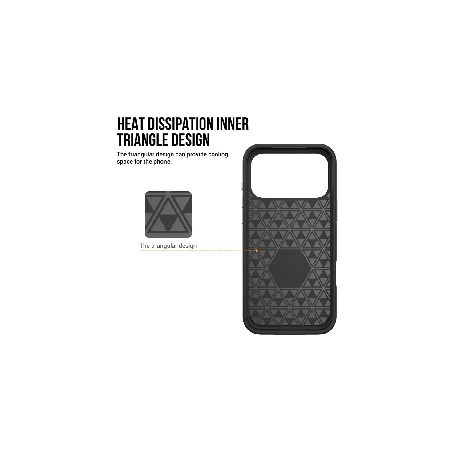 [CS] Slim Fitted Hard PC Shell Scratch Resistant Case Cover for iPhone 17 Pro, Navy