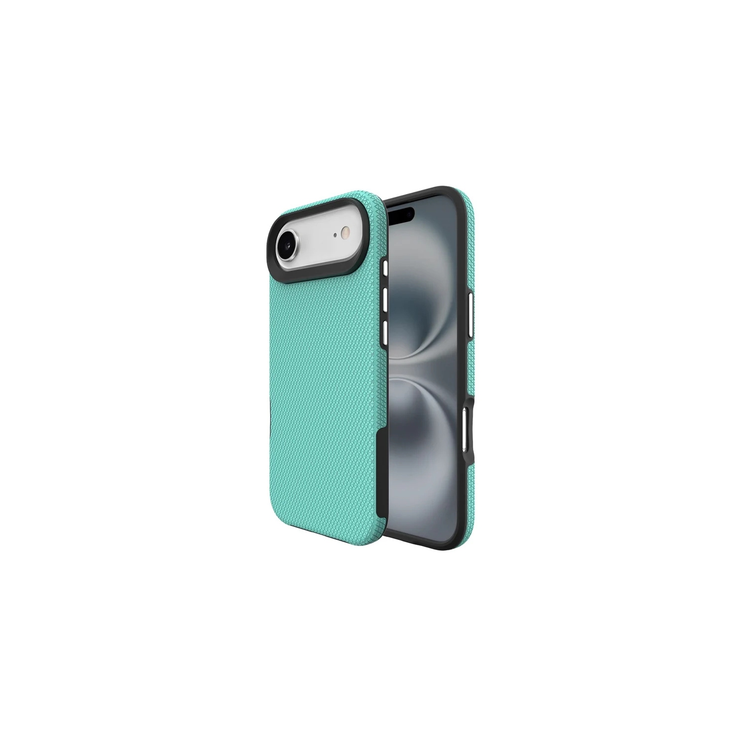 [CS] Slim Fitted Hard PC Shell Scratch Resistant Case Cover for iPhone 17 Air, Teal