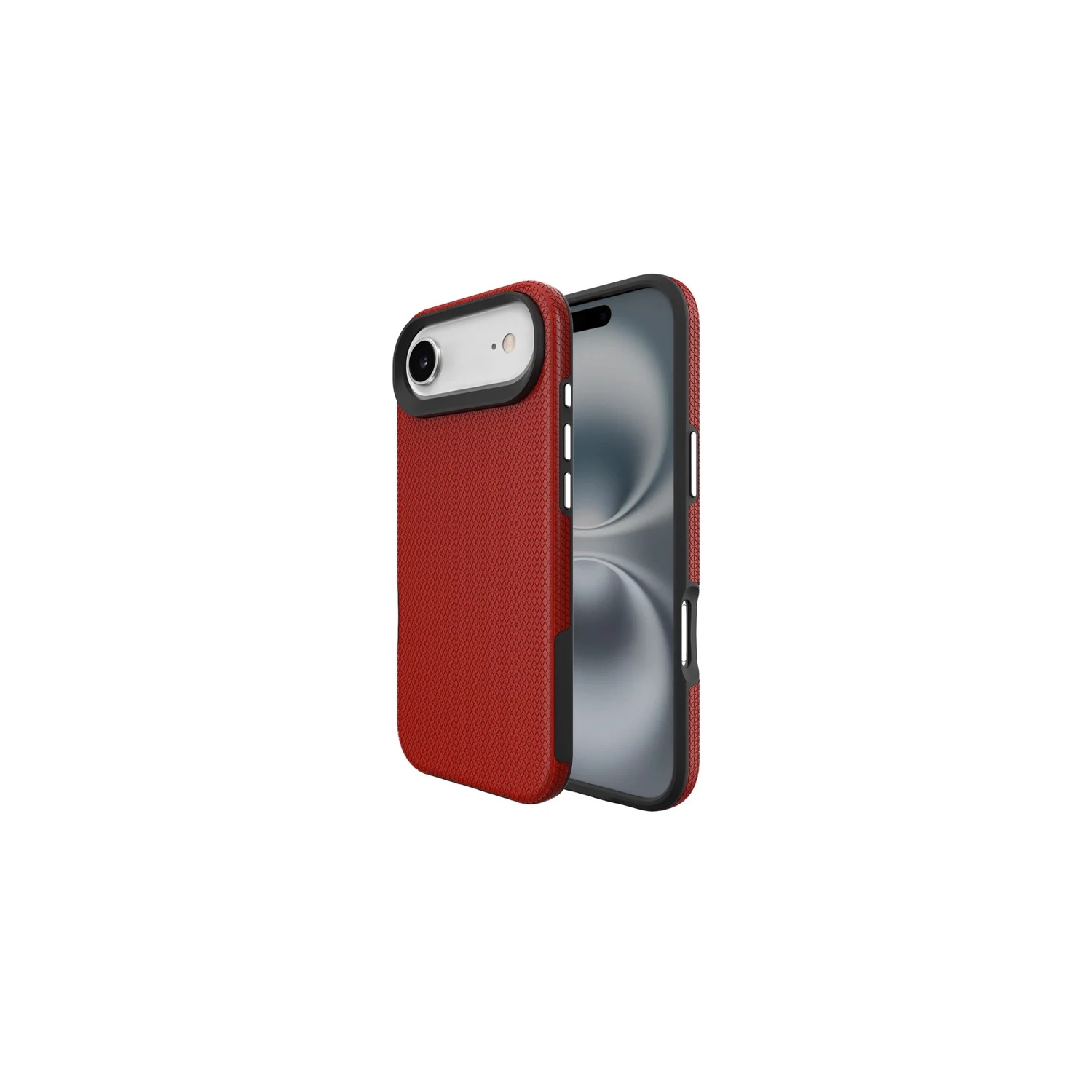 [CS] Slim Fitted Hard PC Shell Scratch Resistant Case Cover for iPhone 17 Air, Red