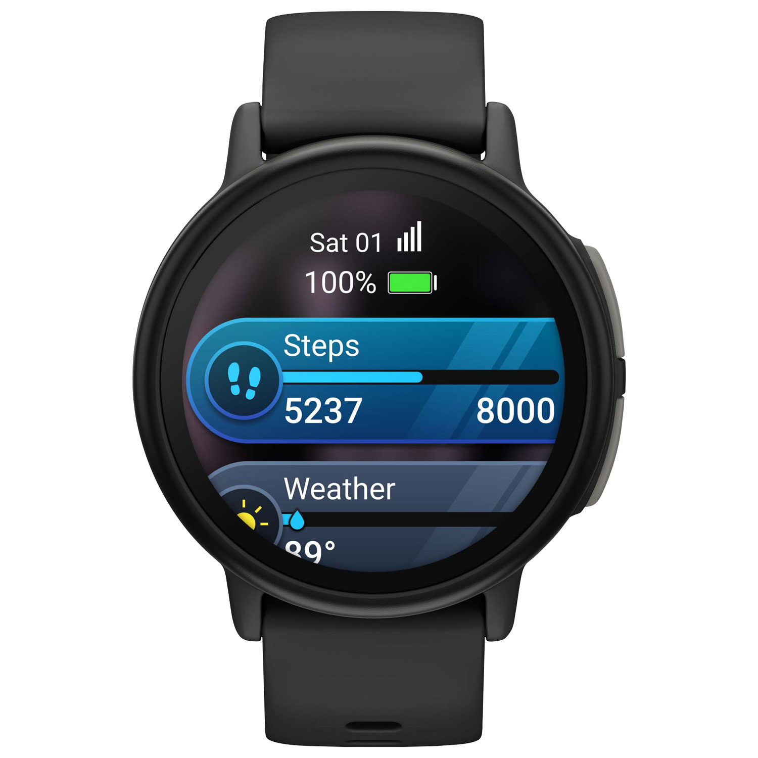 Montre intelligente de 43 mm pour enfants Bounce 2 de Garmin - Gris ardoise