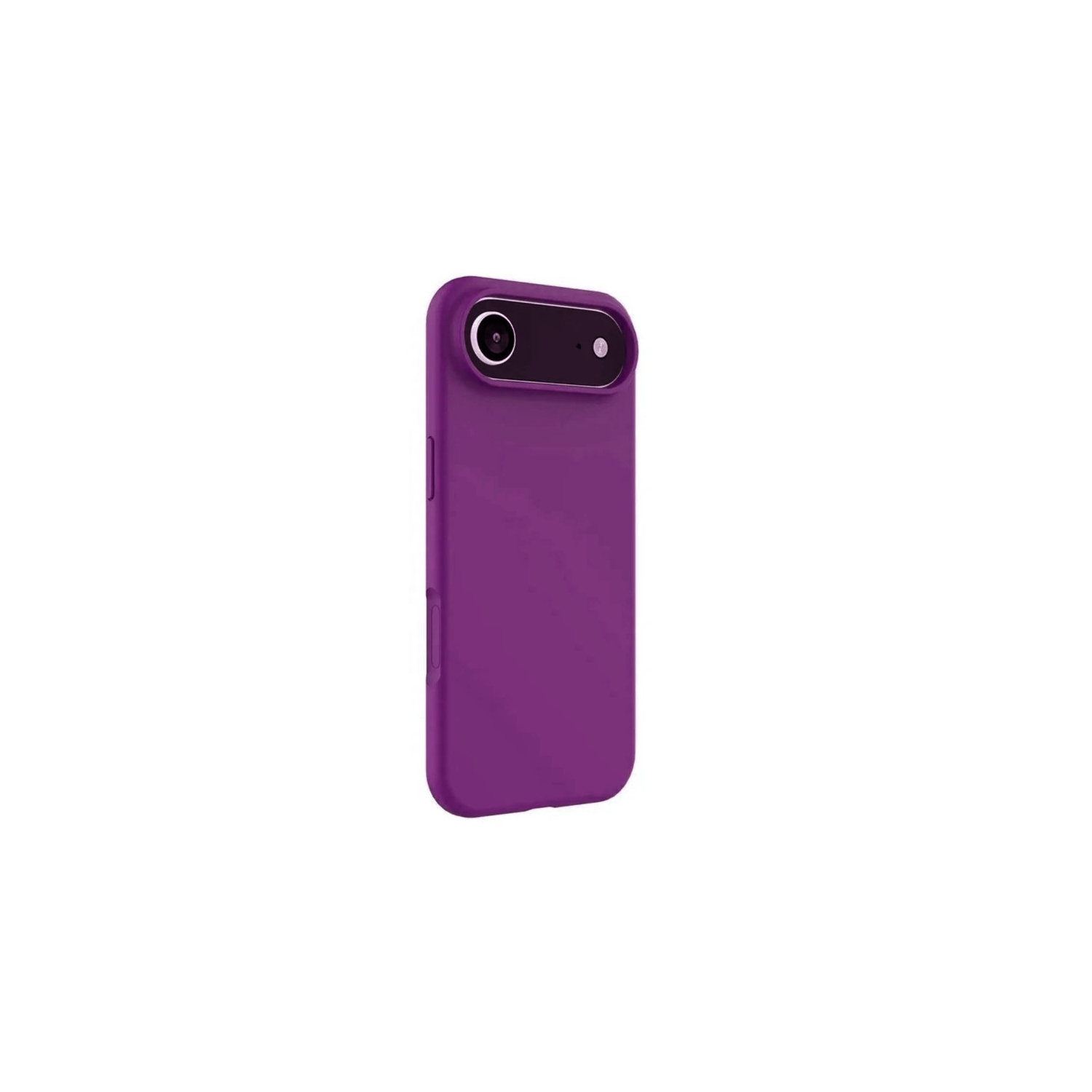 [CS] Slim Soft Liquid Silicone Gel Rubber Case Back Cover for iPhone 17 Air, Dark Purple