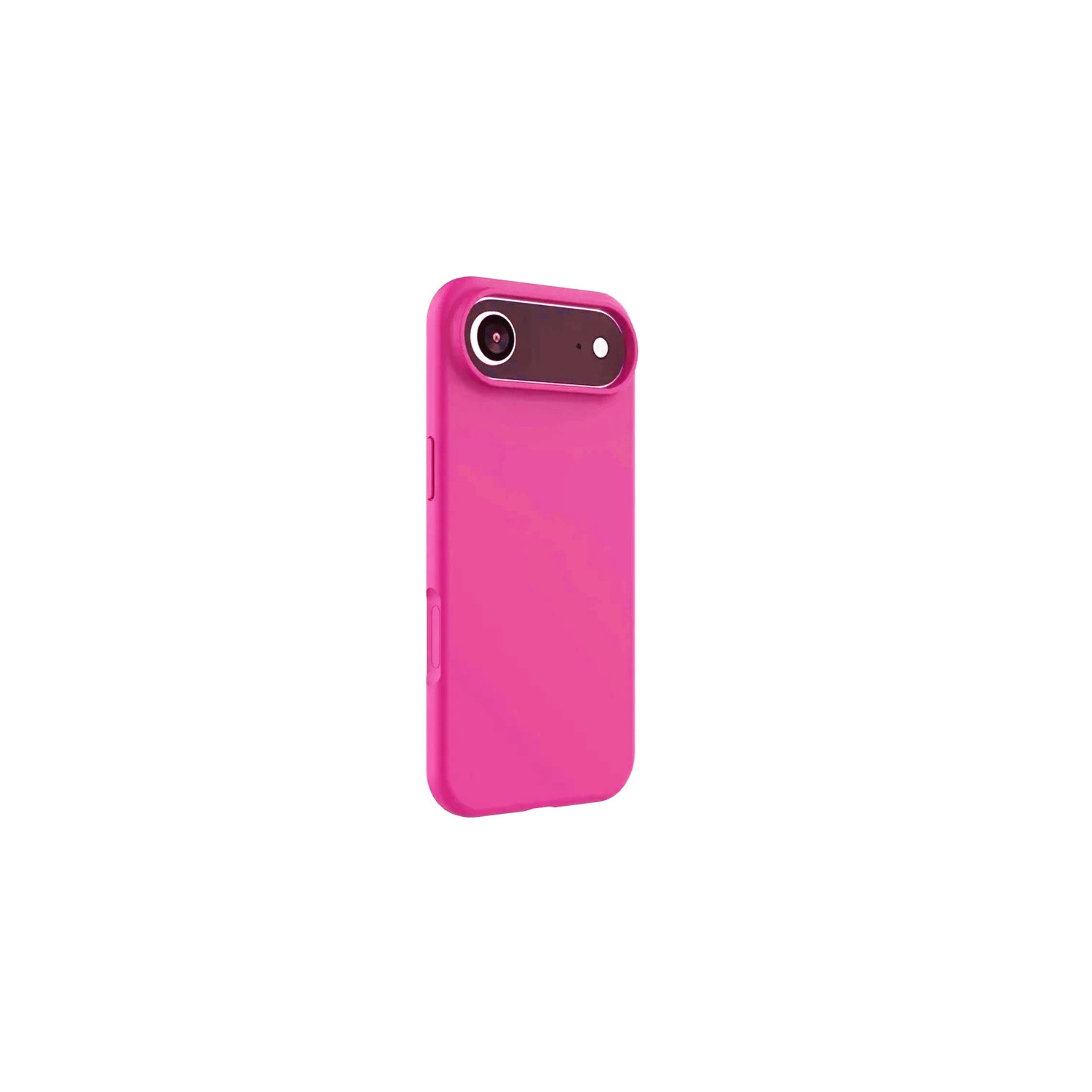 [CS] Slim Soft Liquid Silicone Gel Rubber Case Back Cover for iPhone 17 Air, Hot Pink