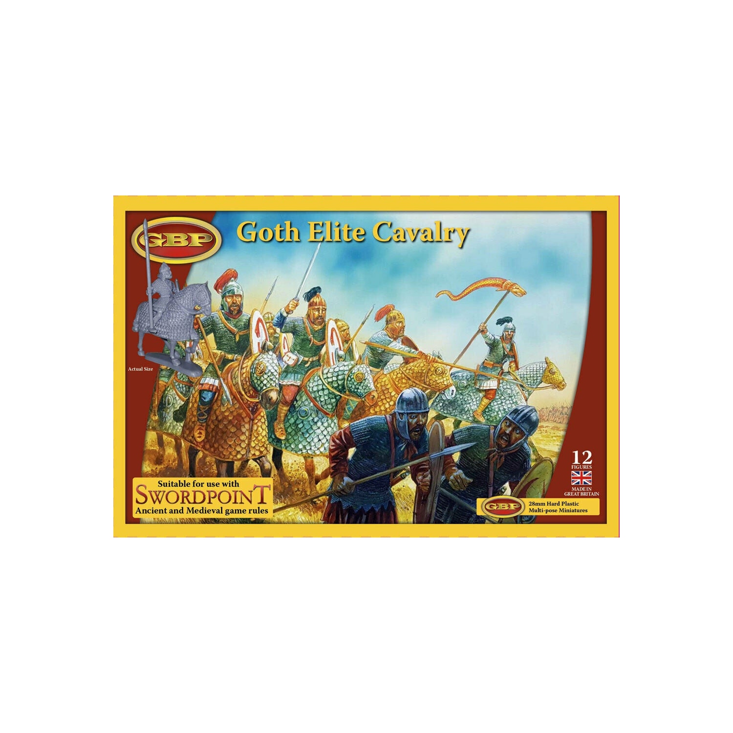 La puissante bête Goth Elite Cavalry Nouveau